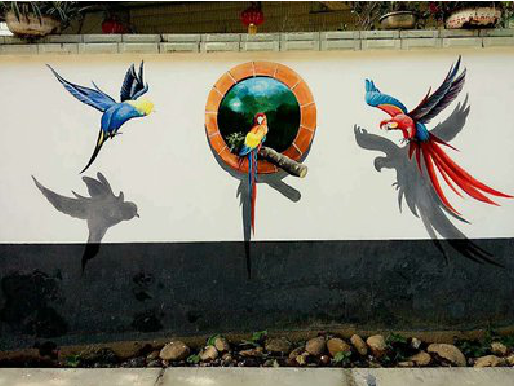 册亨视觉错位-3D墙绘设计