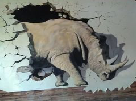 册亨在墙绘中，如何绘制3D效果？